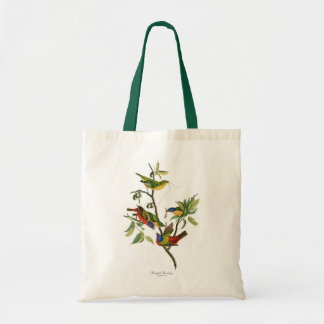 Painted Bunting Tote Bag