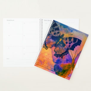 Painted butterflies  planner