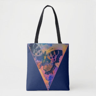 Painted butterflies tote bag
