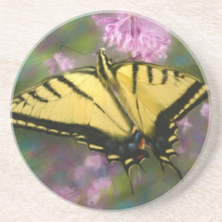 Painted Butterfly Coaster