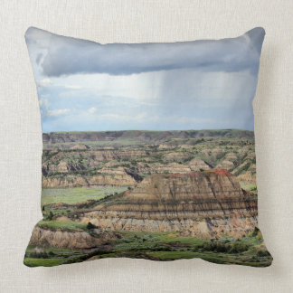 Painted Canyon in the Badlands of North Dakota Cushion