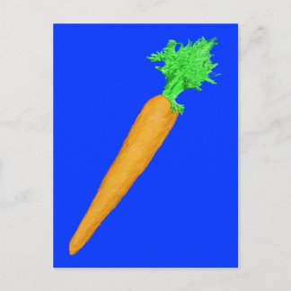 Painted Carrot Postcard