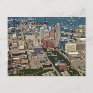 Painted City (Omaha Nebraska) Postcard