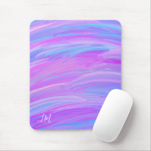 Painted Colours Personalised Mouse Pad