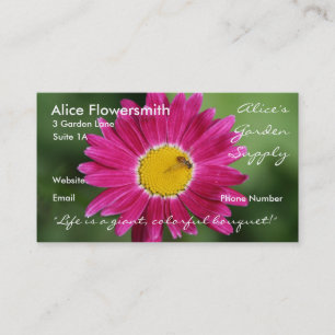 Painted Daisy Business Card