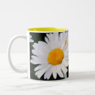 Painted Daisy Coffee Mug