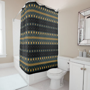 Painted Denim 2 Shower Curtain
