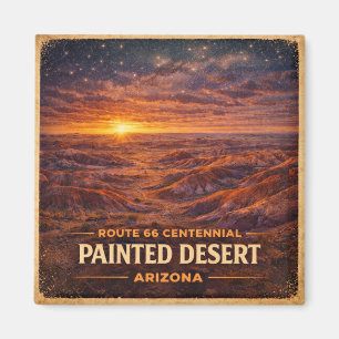 Painted Desert Arizona Twilight Centennial Magnet