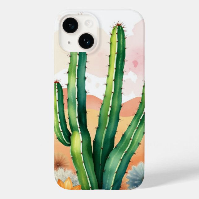 Painted Desert Blooms Case-Mate iPhone Case (Back)