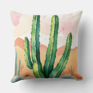 Painted Desert Blooms Cushion