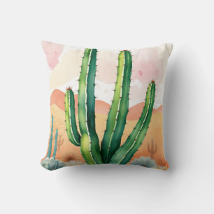 Painted Desert Blooms Cushion