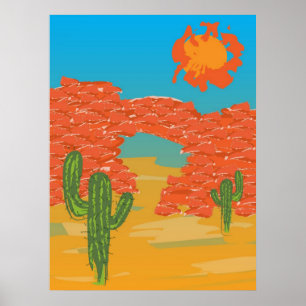 Painted Desert Poster