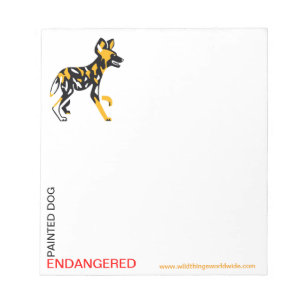 Painted DOG - Notepad