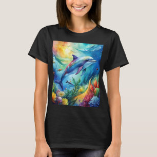Painted Dolphin T-Shirt