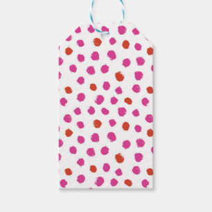 Painted Dots Gift Tags