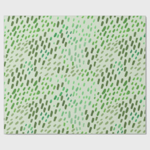 Painted Dots Pattern – Hand-Painted Abstract Brush Wrapping Paper