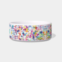 Painted Dots | Personalised Pet Dish