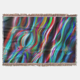 Painted Dunes Throw Blanket