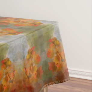 Painted Fall Colours  Tablecloth