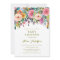 Painted Floral Garden Baby Shower Invite