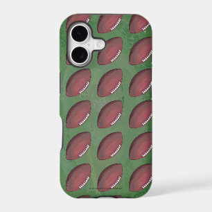 Painted Football Pattern