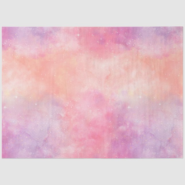 Painted Galaxy Series Design 9 Tissue Paper (Front)