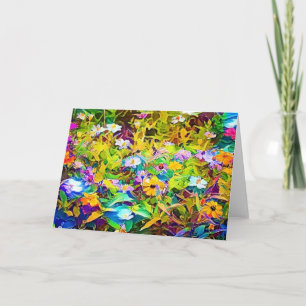 Painted Garden Artsy Note Card