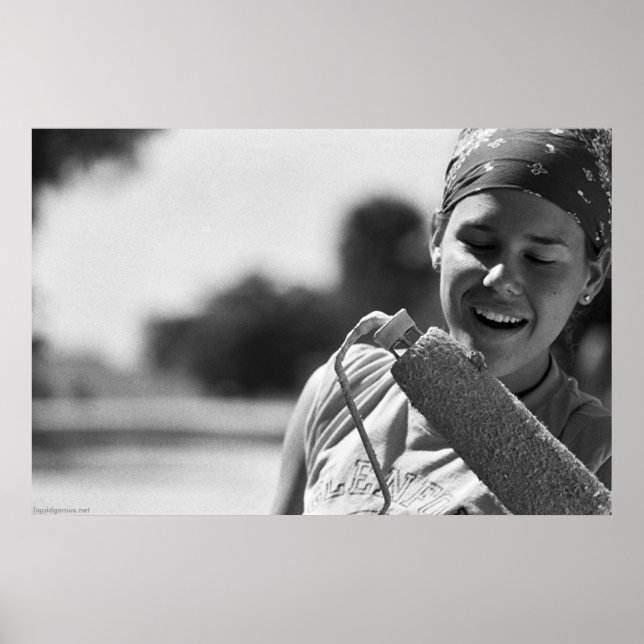 Painted Gecko Poster (Front)