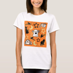 Painted Ghosts and Cats T-Shirt