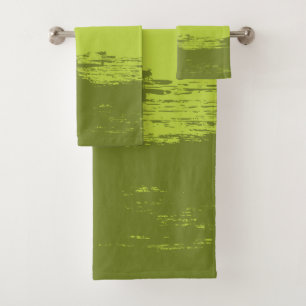 Painted Green - Towel Set
