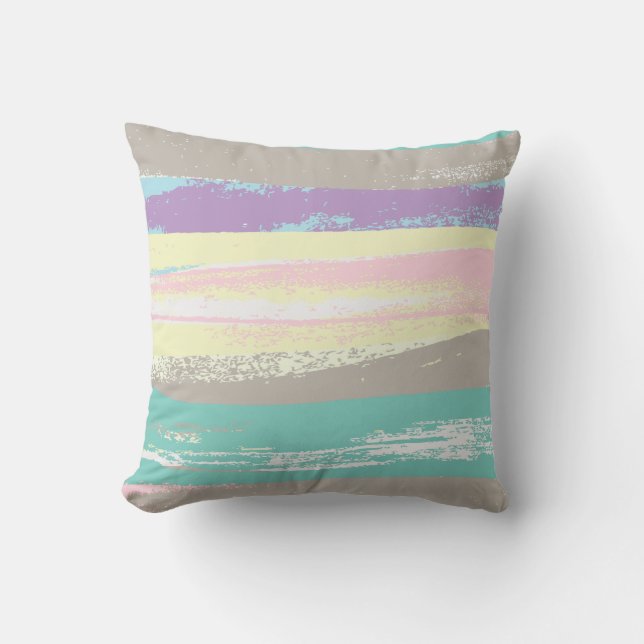 painted grunge pillow (Front)
