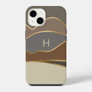Painted Hills Monogrammed iPhone 14 Case