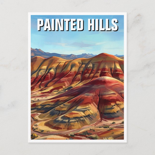 Painted Hills Postcard (Front)