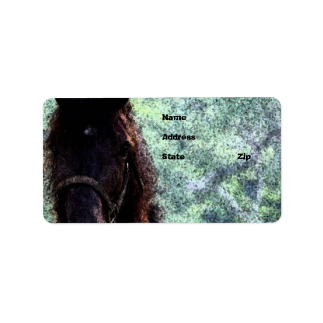 Painted Horse Label (Front)