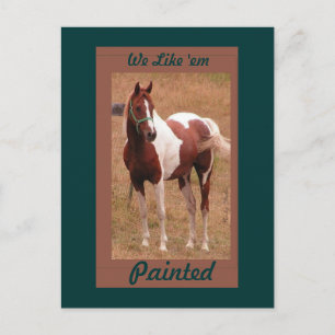 Painted Horse PostCard #1