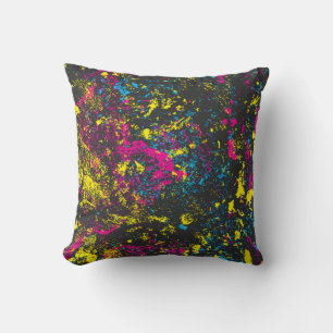 Painted in CMYK Cushion