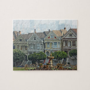 Painted Ladies, San Francisco, California Jigsaw Puzzle