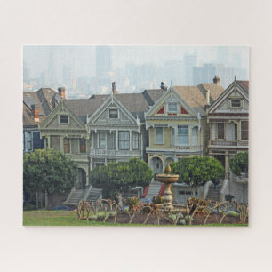 Painted Ladies, San Francisco, California Jigsaw Puzzle