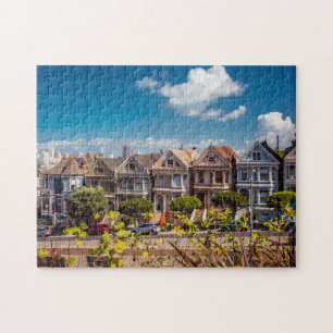 Painted Ladies, San Francisco, USA Jigsaw Puzzle