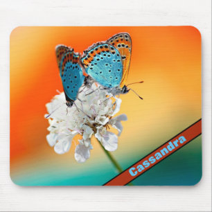 Painted Lady Butterflies Mouse Pad
