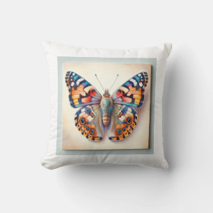 Painted Lady Butterfly 300524IREF112 - Watercolor Cushion