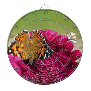 Painted Lady Butterfly Dartboard