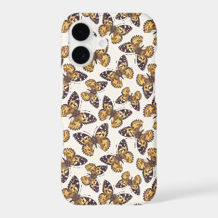 Painted lady butterfly pattern