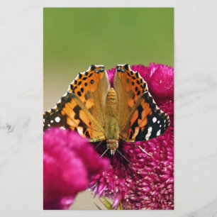 Painted Lady Butterfly Stationery