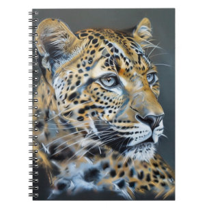 Painted Leopard Notebook Journal
