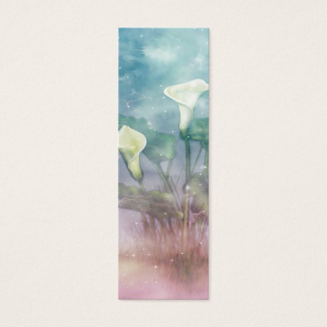 Painted Lilies Bookmark (Front)