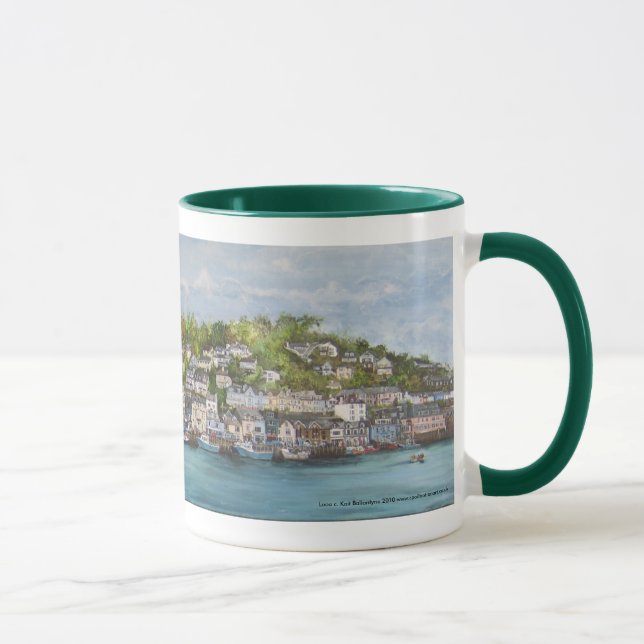 Painted Looe Mug by Kait Ballantyne (Right)