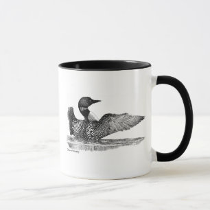 Painted Loon Mug
