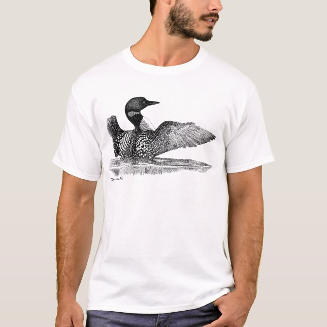 Painted Loon T-Shirt (Front)