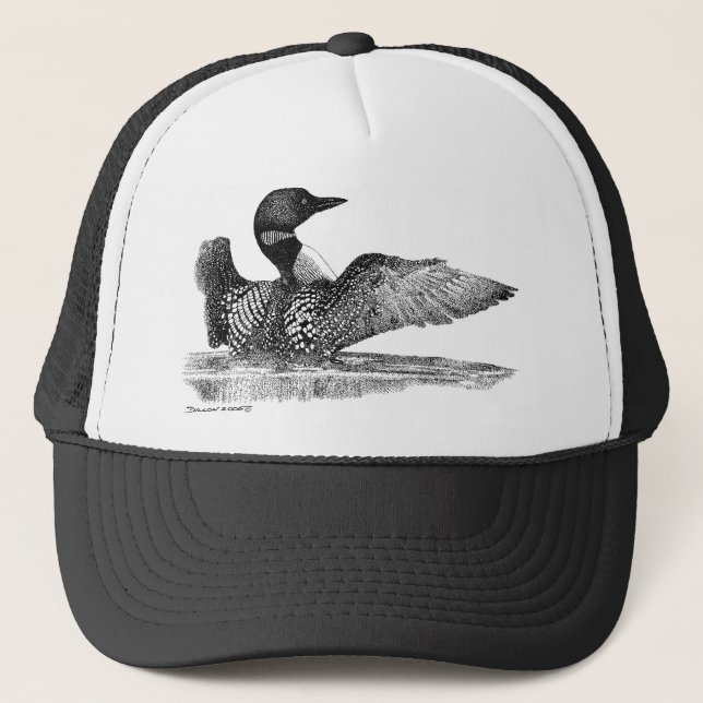 Painted Loon Trucker Hat (Front)